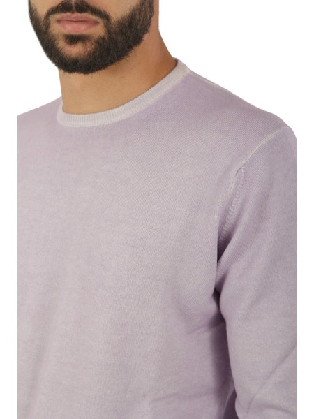 Crewneck clothing 75%15%se 10%cashmere