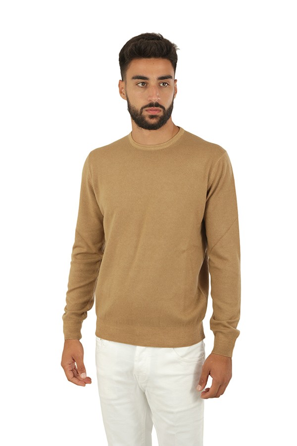 Crewneck clothing 75%15%se 10%cashmere