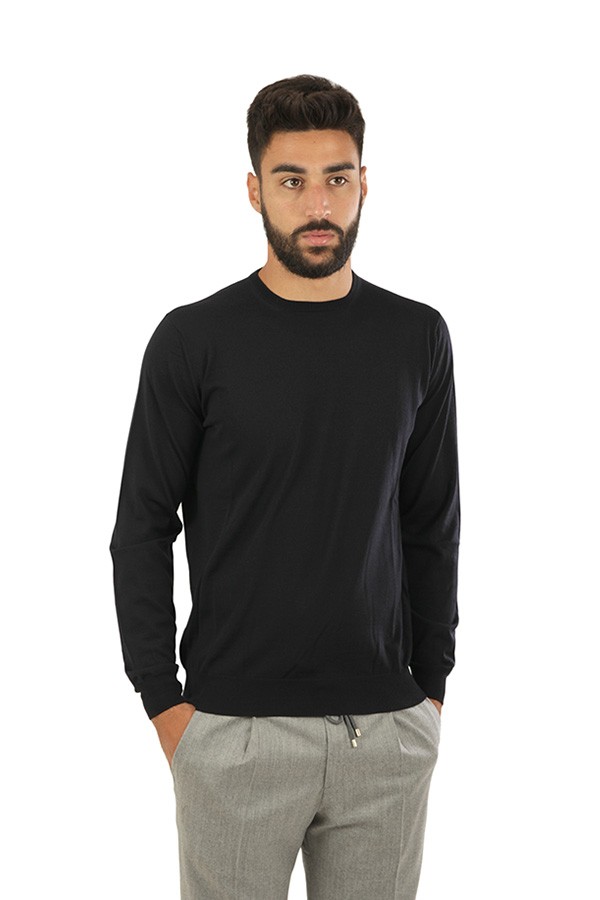 Crewneck clothing fin16 100%wv merino wool