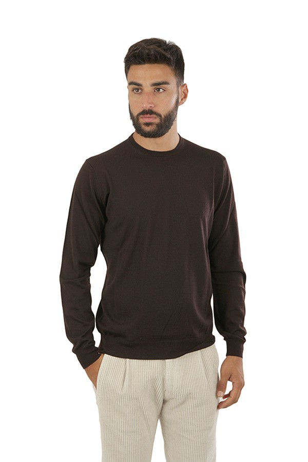 Crewneck clothing fin16 100%wv merino wool