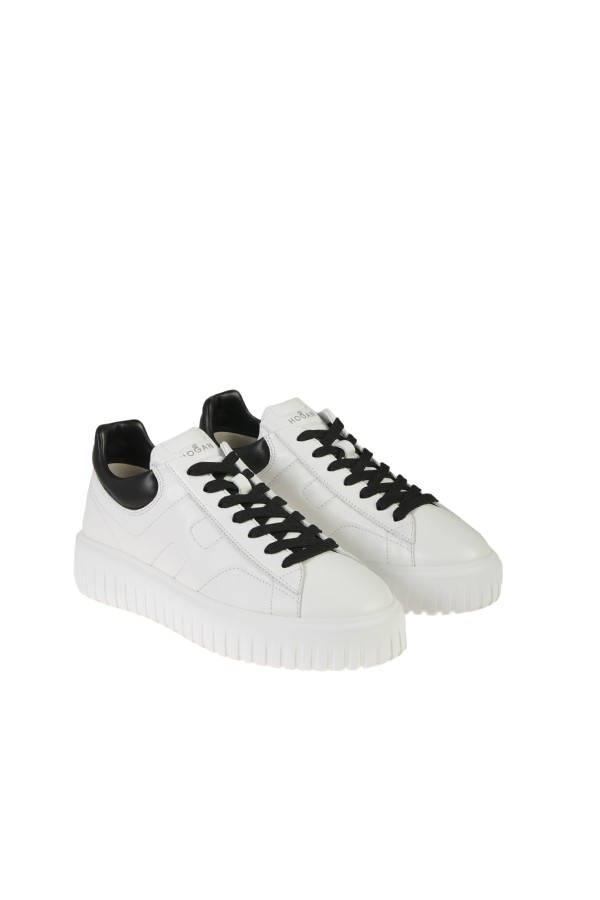 Hogan H-Stripes White/Black Sneaker