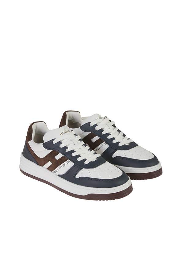 Hogan H630 Sneakers White/Blue/Brown