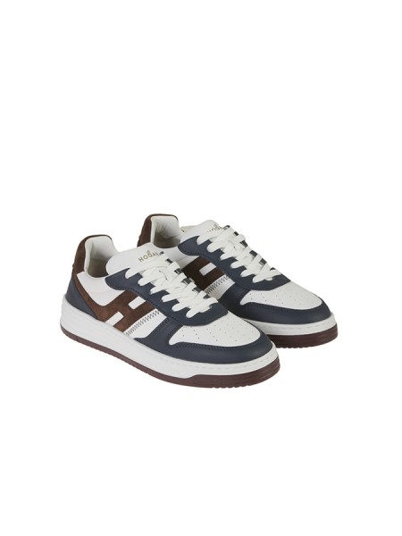 Hogan H630 Sneakers White/Blue/Brown