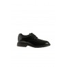 Black Lace-up Derby Shoe