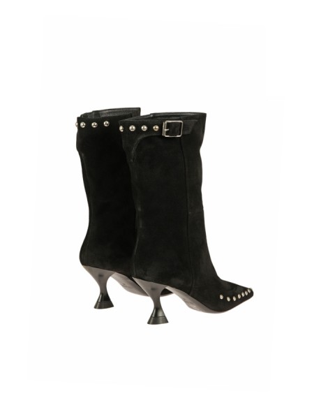 Black STRATEGIA ankle boot with studs