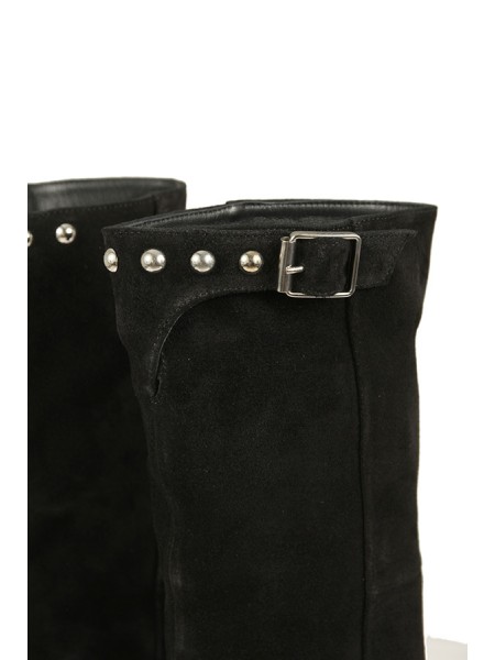 Black STRATEGIA ankle boot with studs