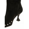 Black STRATEGIA ankle boot with studs