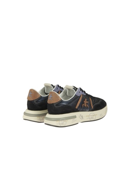 Premiata Cassie Blue/Brown Sneaker