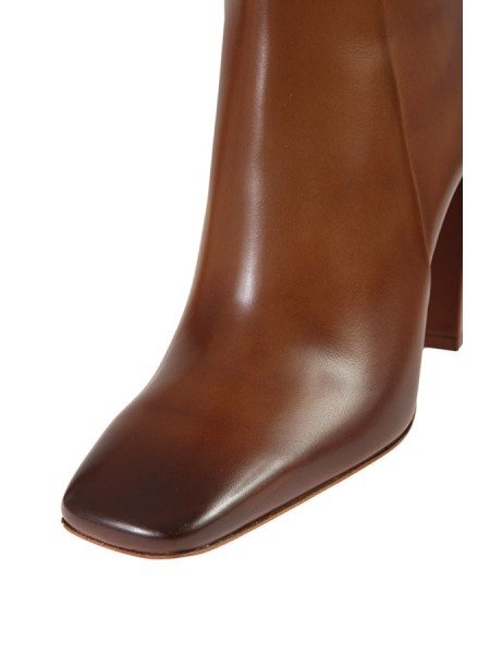 Ankle boot SANTONI heel 8cm Light Brown