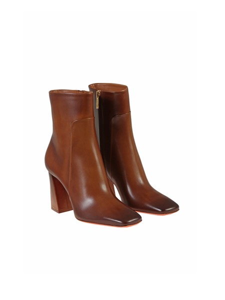 Ankle boot SANTONI heel 8cm Light Brown