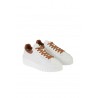 Hogan H-Stripes Sneakers White Tan