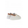 Hogan H-Stripes Sneakers White Tan