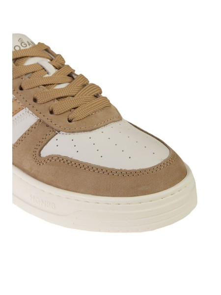 Sneakers HOGAN H630 Ivory Brown Beige