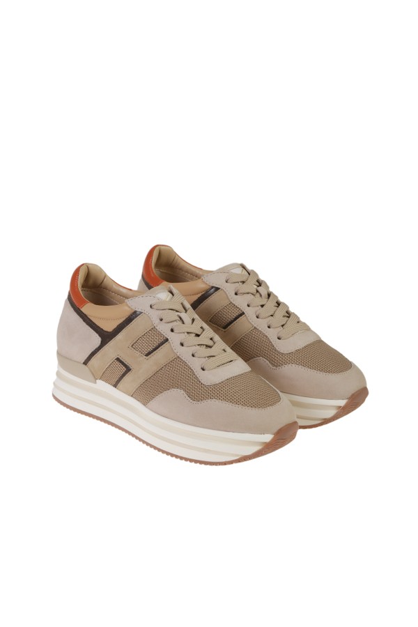 Sneakers HOGAN Midi H222 Beige