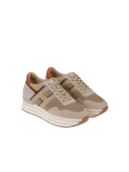 Sneakers HOGAN Midi H222 Beige