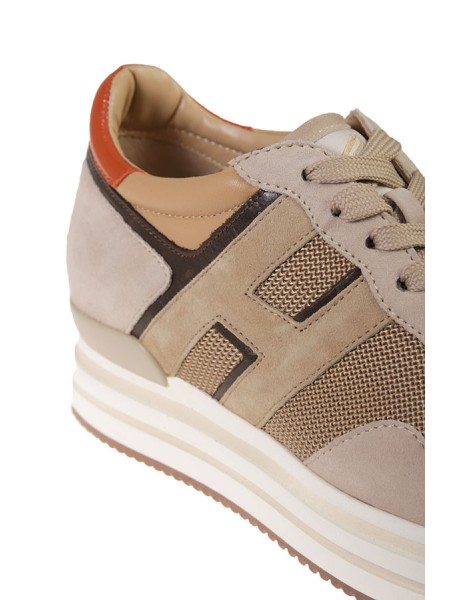 Sneakers HOGAN Midi H222 Beige