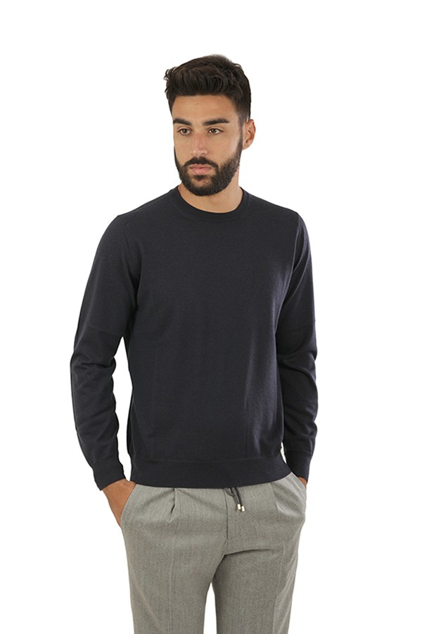 Blue cashmere DRUMOHR sweater