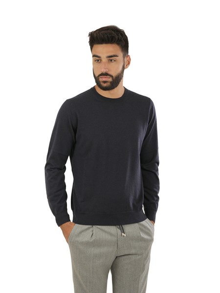 Blue cashmere DRUMOHR sweater