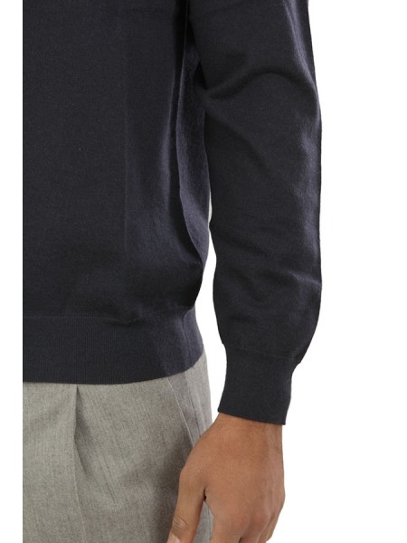 Blue cashmere DRUMOHR sweater