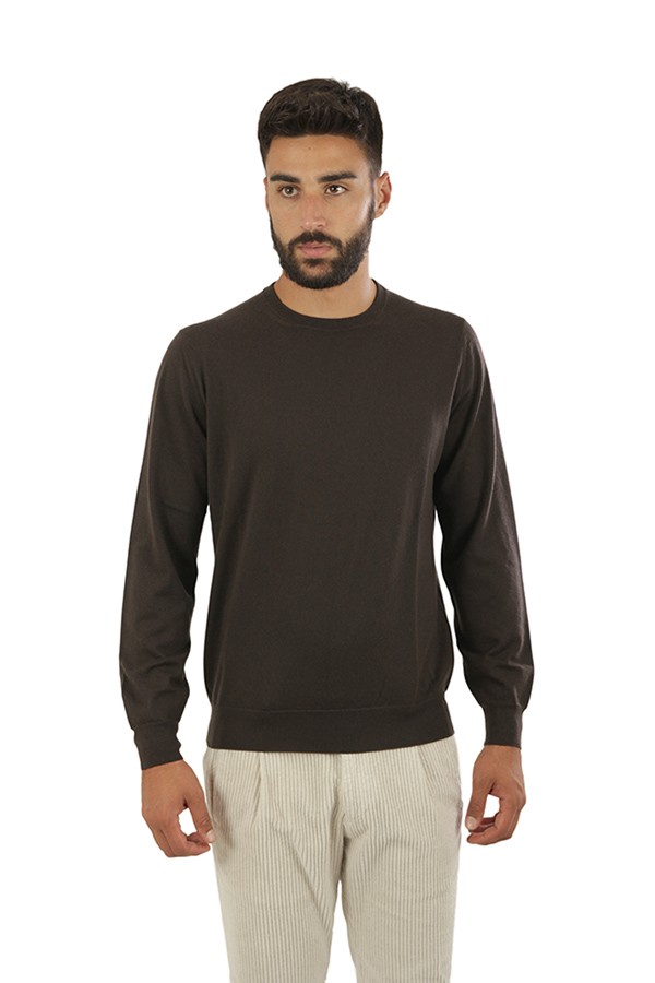 Dark Brown Cashmere DRUMOHR Sweater