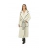 Long Vittoria coat with belt