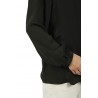 Crew neck clothing with central drop m/l 88%ac 12%se