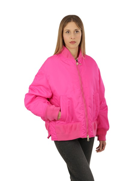 Oversized padded clothing with side clip buttons 100%pa