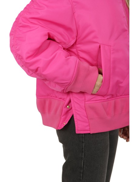 Oversized padded clothing with side clip buttons 100%pa