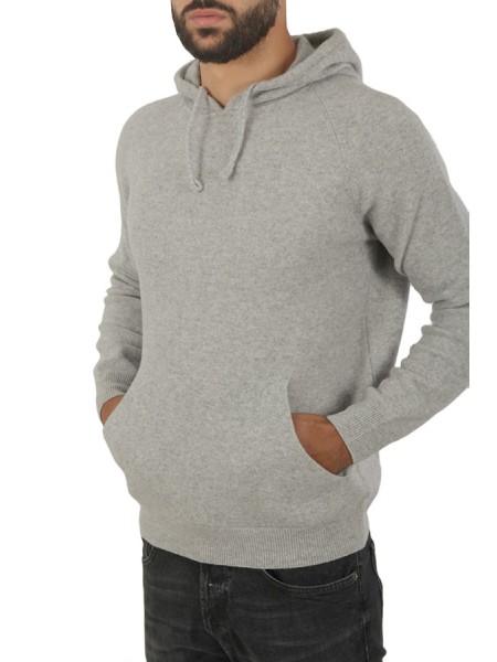 Shaved Korean clothing zihoodie with hood 93%la 6%polyamide 1%elastane