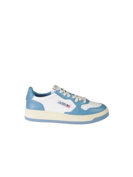 Autry Medalist Low Sneaker White/Light Blue