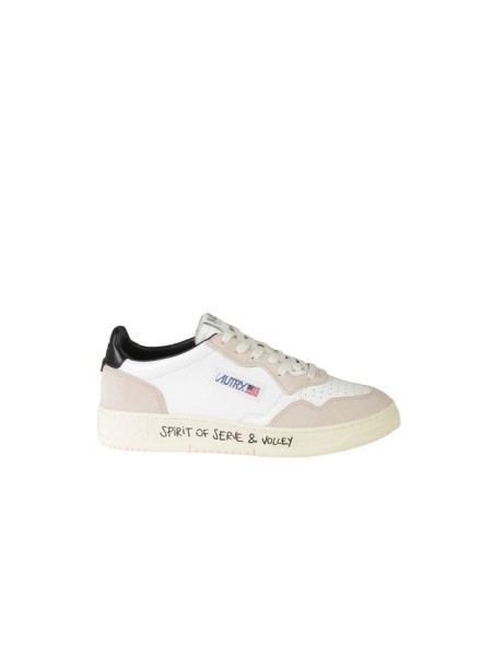 Autry Medalist Low White/Black Sneakers