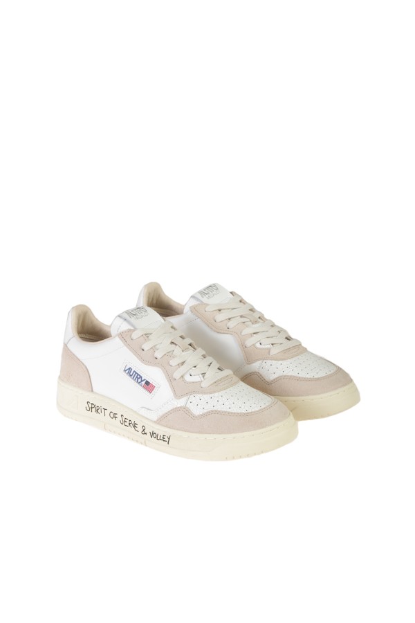 Autry Medalist Low Sneakers White/Beige