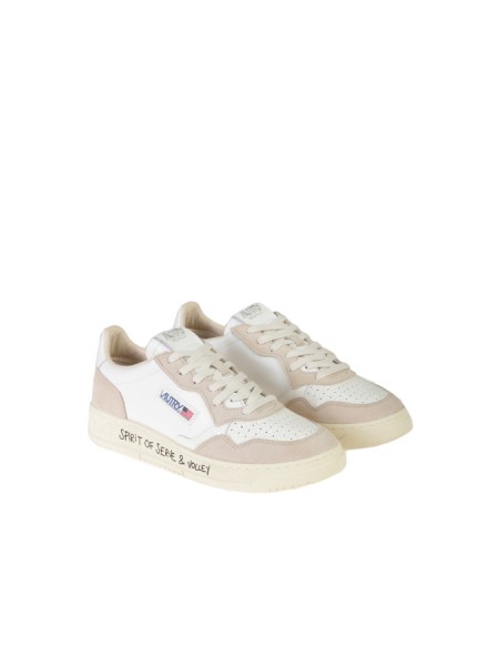 Autry Medalist Low Sneakers White/Beige