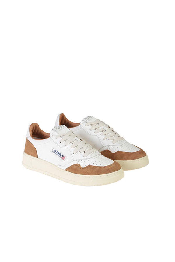 Autry Medalist Low Sneaker White/Leather