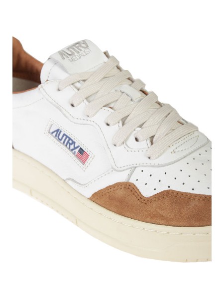 Autry Medalist Low Sneaker White/Leather