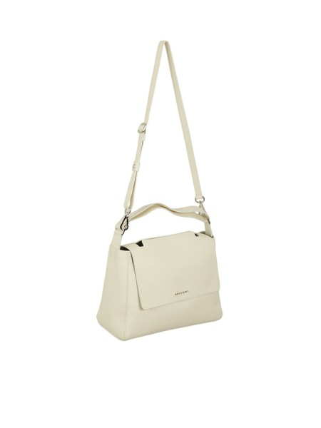 Orciani Sveva Soft Medium White Bag