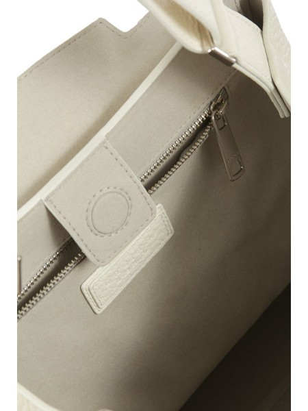 Orciani Sveva Soft Medium White Bag