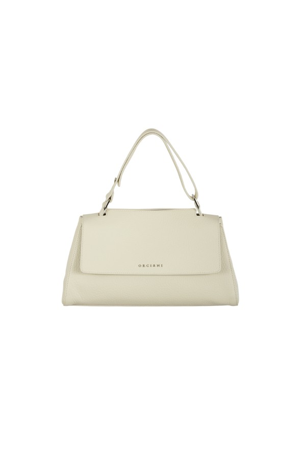 Orciani Missy Longuette Soft White Bag