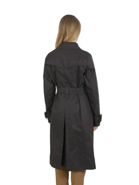 Trench coat in Delon and Blue Monogram