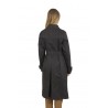 Trench coat in Delon and Blue Monogram