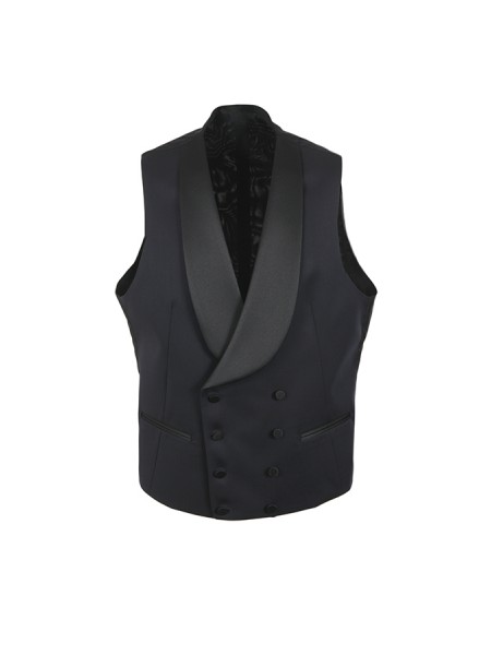 Blue TAGLIATORE waistcoat