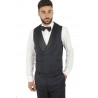 Blue TAGLIATORE waistcoat