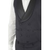 Blue TAGLIATORE waistcoat