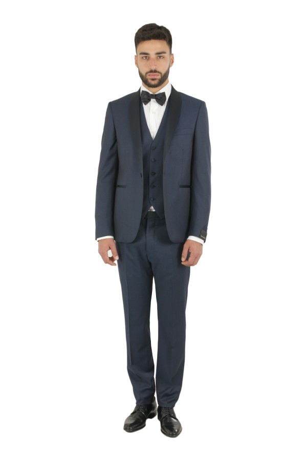 Tuxedo TAGLIATORE with Blue Vest