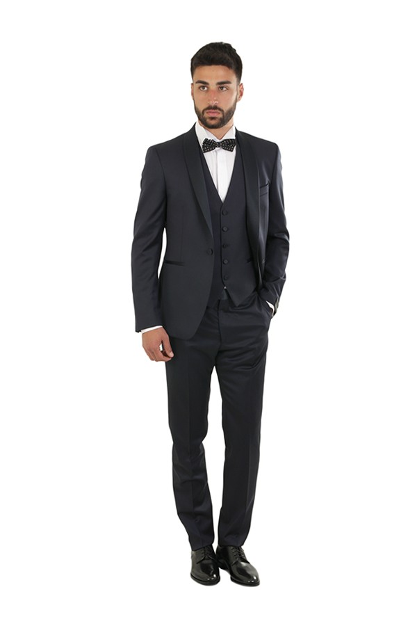 Tuxedo TAGLIATORE with Blue Vest