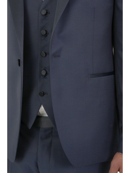 Tuxedo TAGLIATORE with Blue Vest