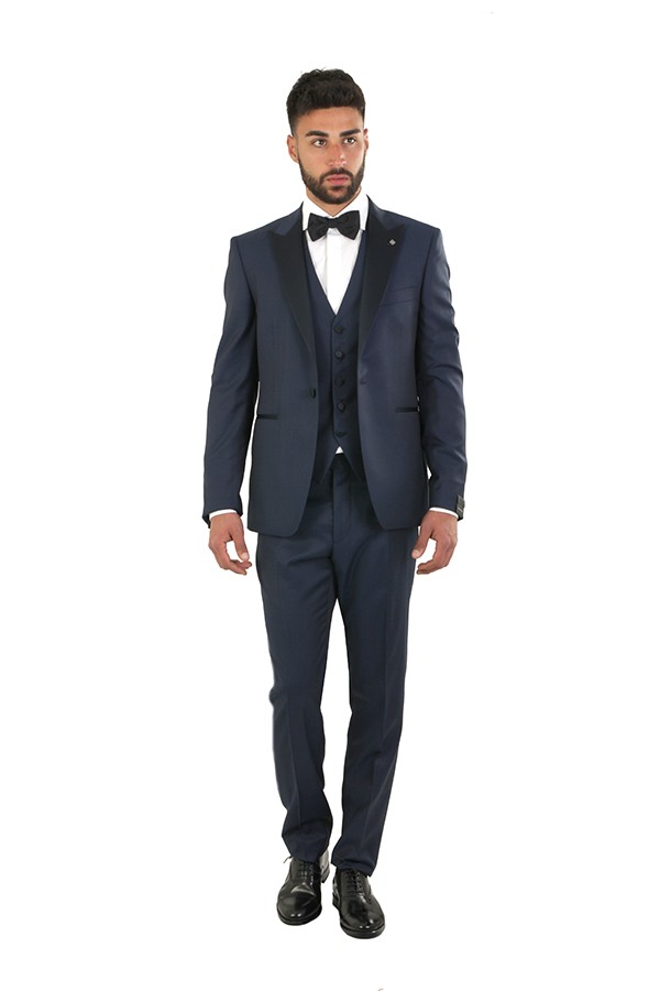 Tuxedo TAGLIATORE with Blue Vest