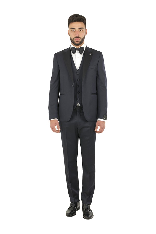 Tuxedo TAGLIATORE with Blue Vest