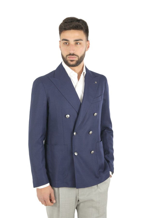 Double-breasted TAGLIATORE jacket Royal