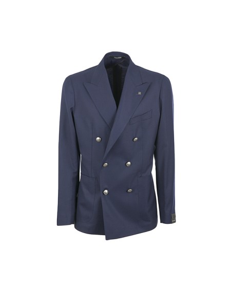 Double-breasted TAGLIATORE jacket Royal